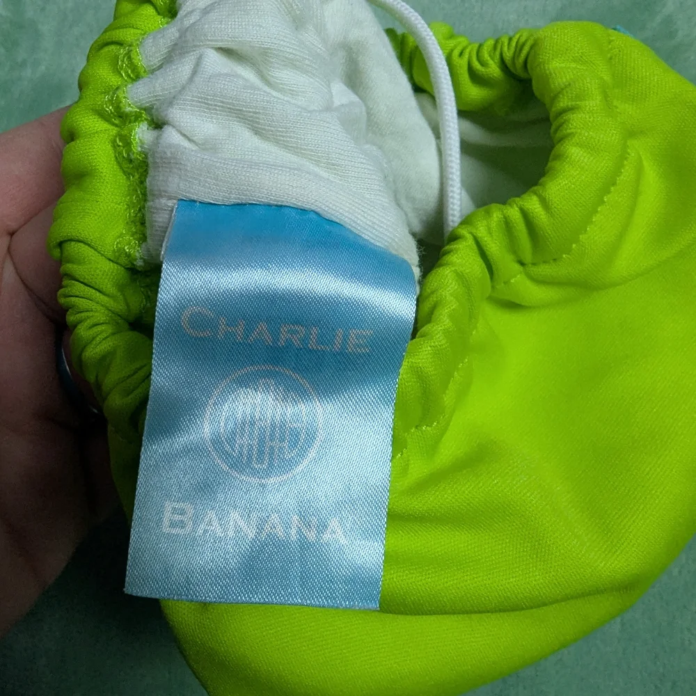 Charlie Banana Green Kids Swim Diaper Small 11-18lb